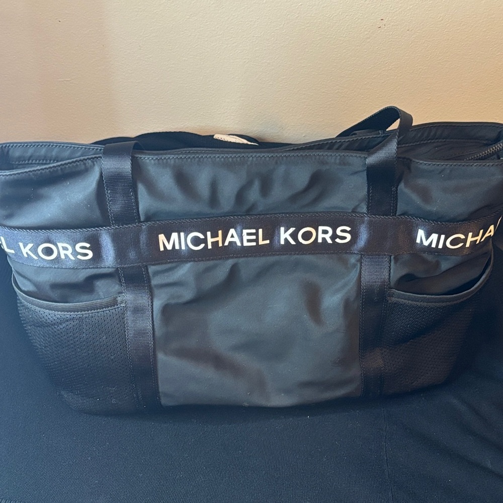Michael Kors Black Duffel Bag for unisex